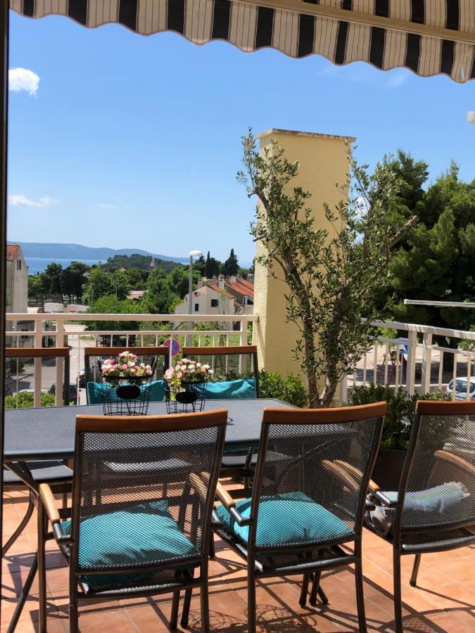 Andor - Lux, Two Beautiful Terraces With Sea & Sunset View Lejlighed Makarska Eksteriør billede