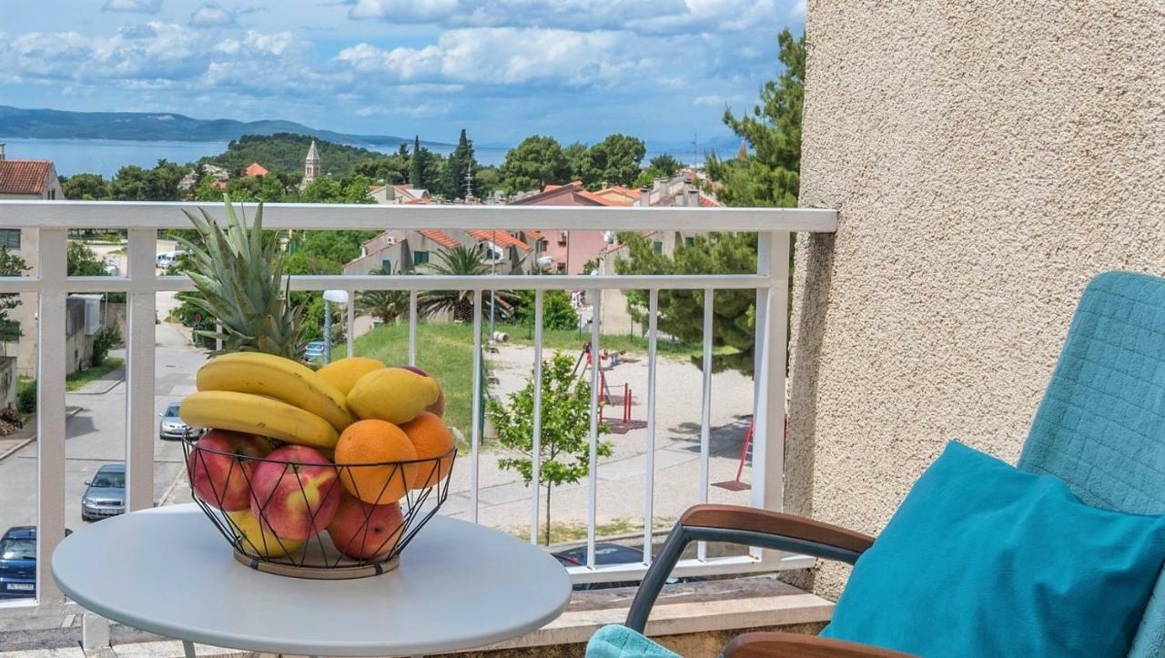 Andor - Lux, Two Beautiful Terraces With Sea & Sunset View Lejlighed Makarska Eksteriør billede
